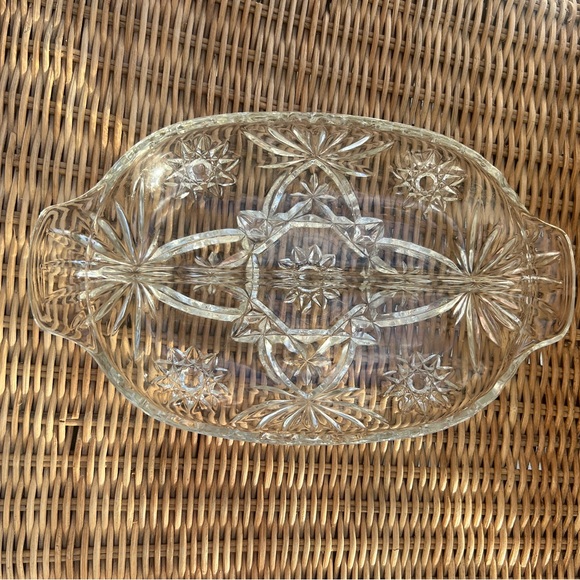 Elegant Glass Serving Platter
